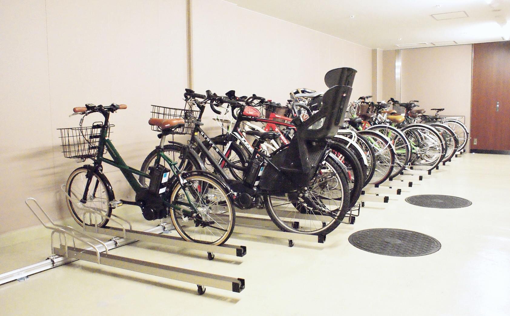 フラットスライド AR-SF | 自転車ラック | 駐輪場のビシクレット