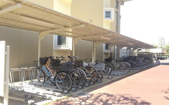 千葉県某マンション駐輪場に、スライド式自転車ラック：BC-OSFを導入。