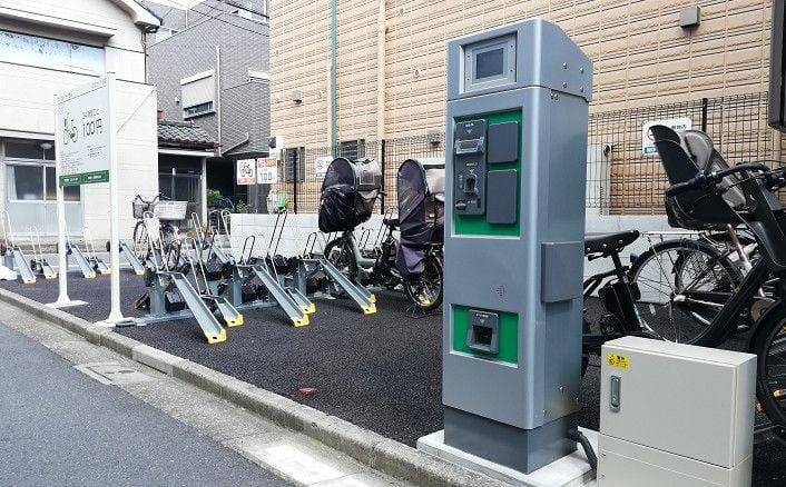 江東区民間駐輪場に、駐輪機：CL600を導入。
