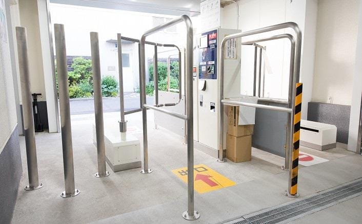 世田谷区立駒沢東自転車等駐車場に、ゲート式駐輪場：DGS-100を導入。