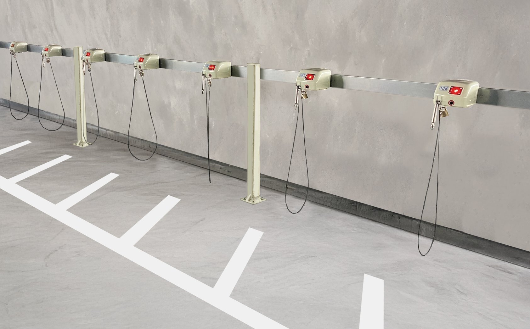 バイク駐輪機：DBL-1の写真。