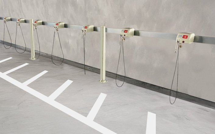 バイク駐輪機：DBL-1のサムネイル写真。